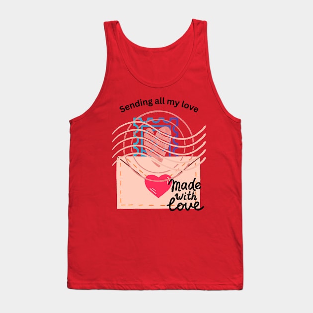 sending love Tank Top by Joy-Graphix